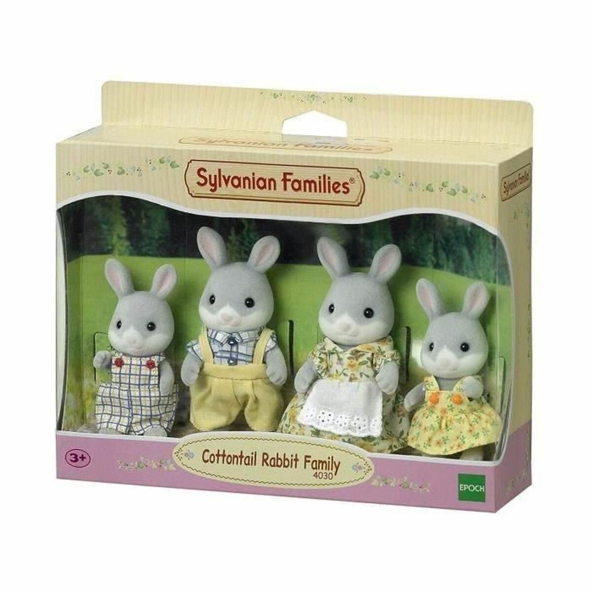 Sæt med dukker Sylvanian Families Family Gray Rabbit