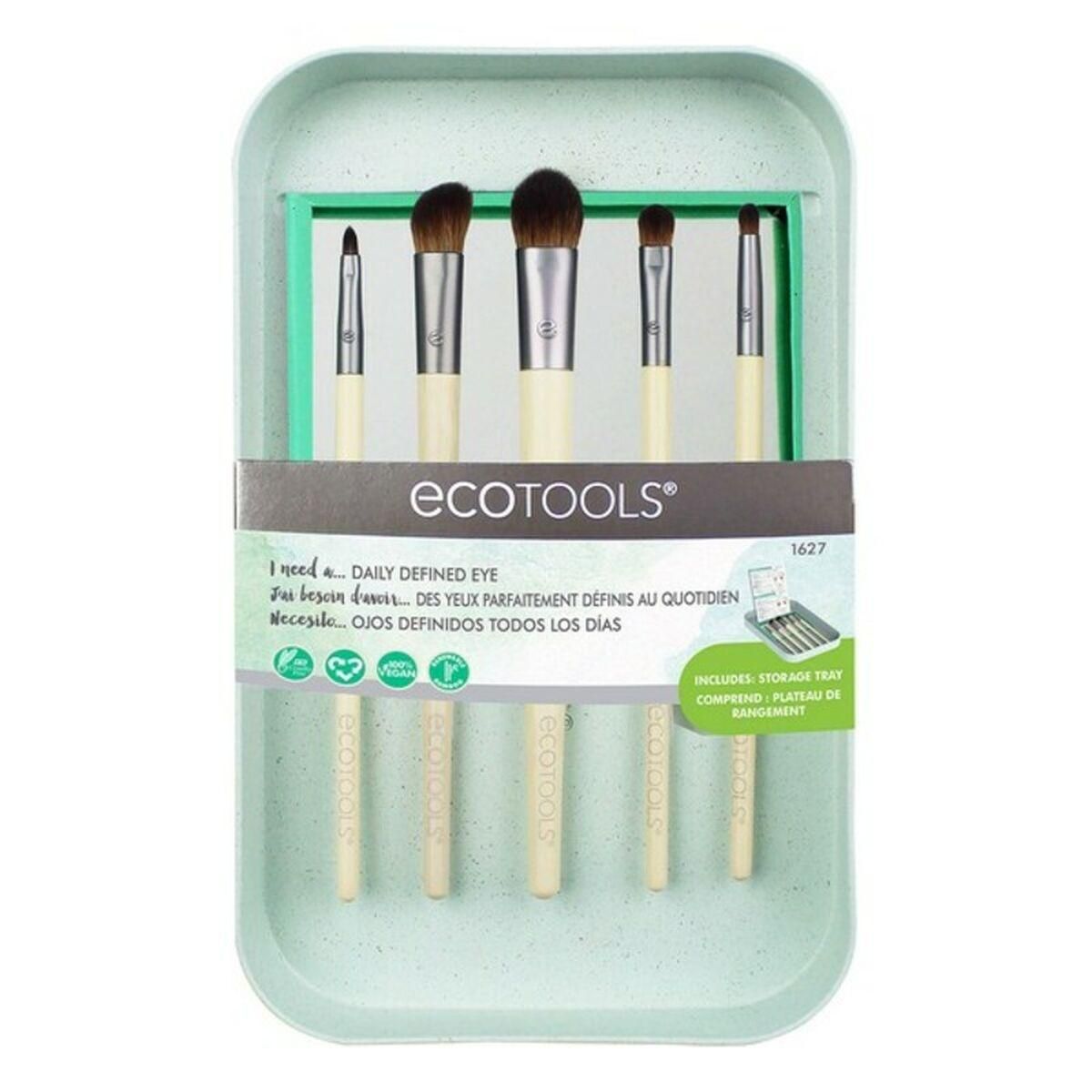 Sæt med Makeup Børster Daily Defined Ecotools 1627M (6 stk) 6 Dele