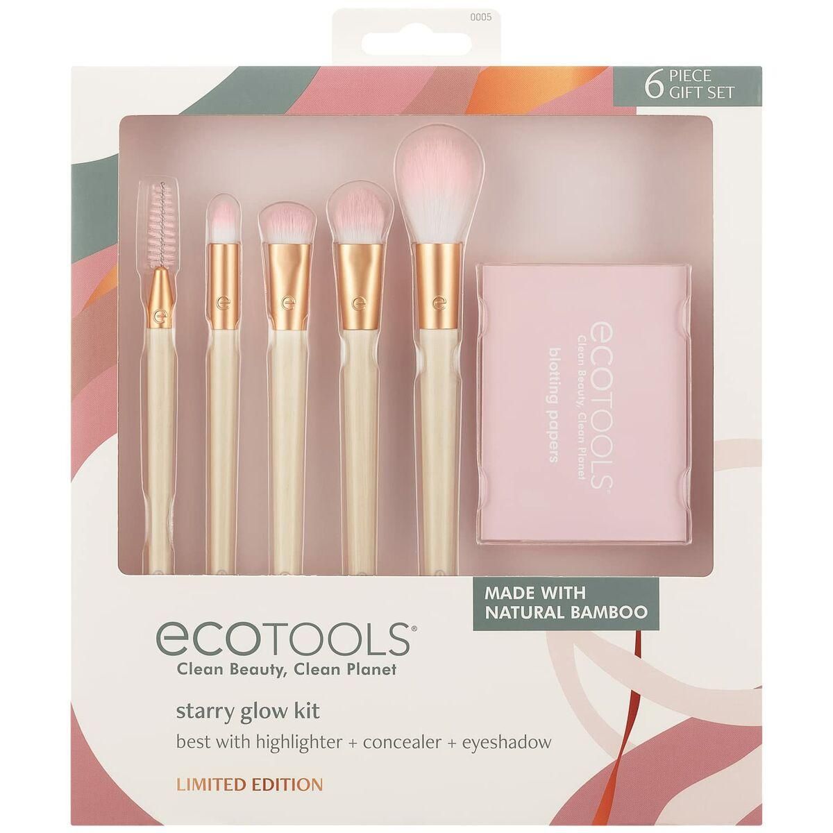 Sæt med Makeup Børster Ecotools Starry Eye Limited edition 6 Dele