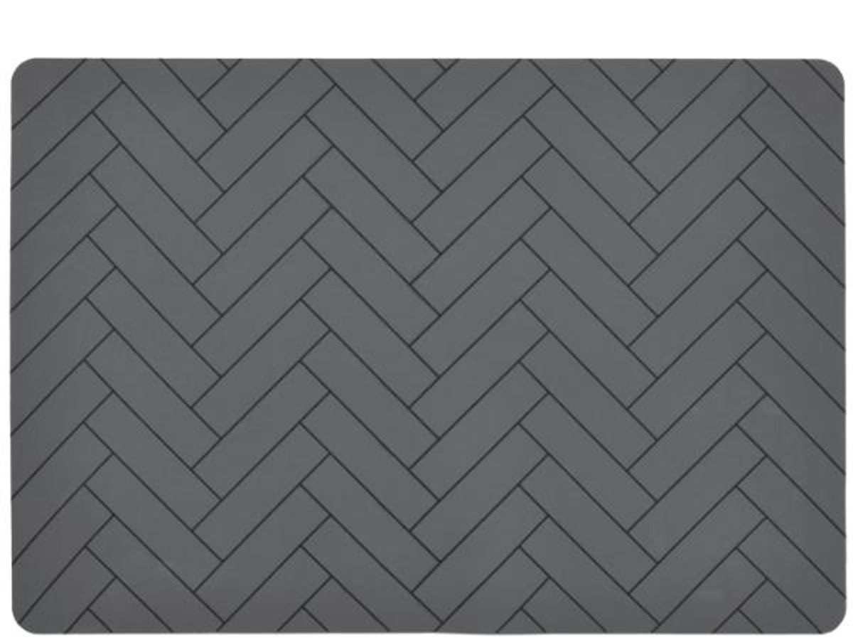 Södahl - Tiles Dækkeserviet 33 x 48 cm Grey