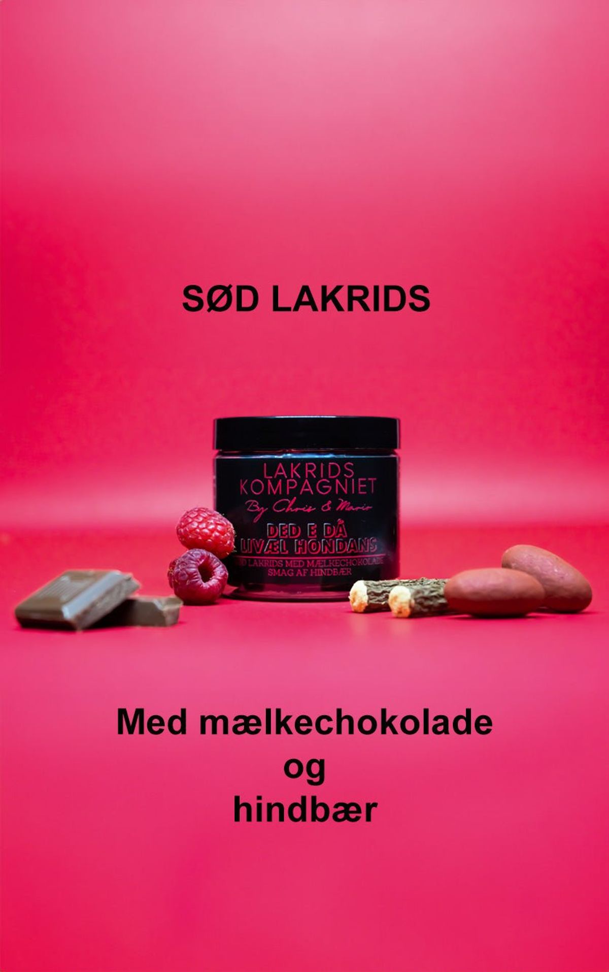 Sød lakrids med chokolade og hindbær fra DH Wines