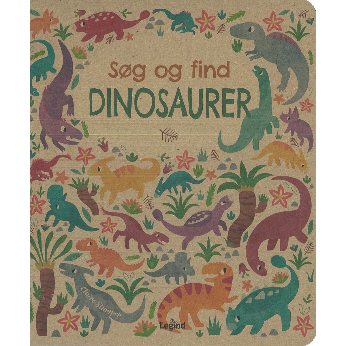 Søg Og Find Dinosaurer - Diverse - Bog