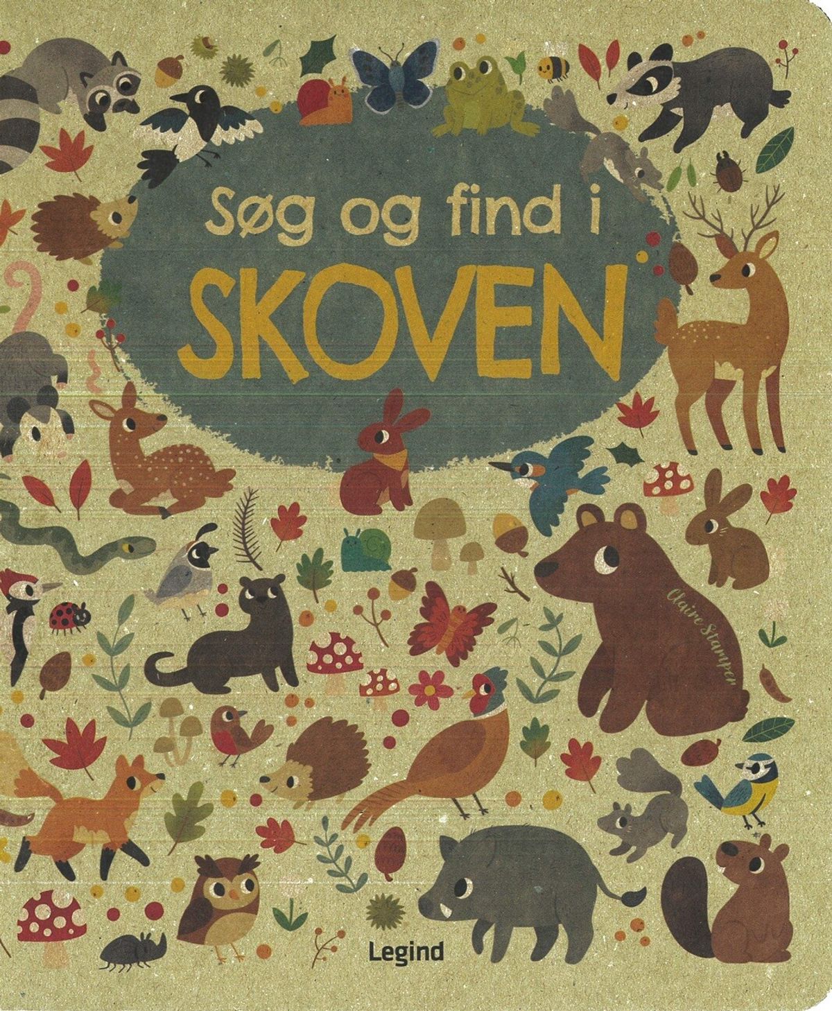 Søg Og Find I Skoven - Diverse - Bog