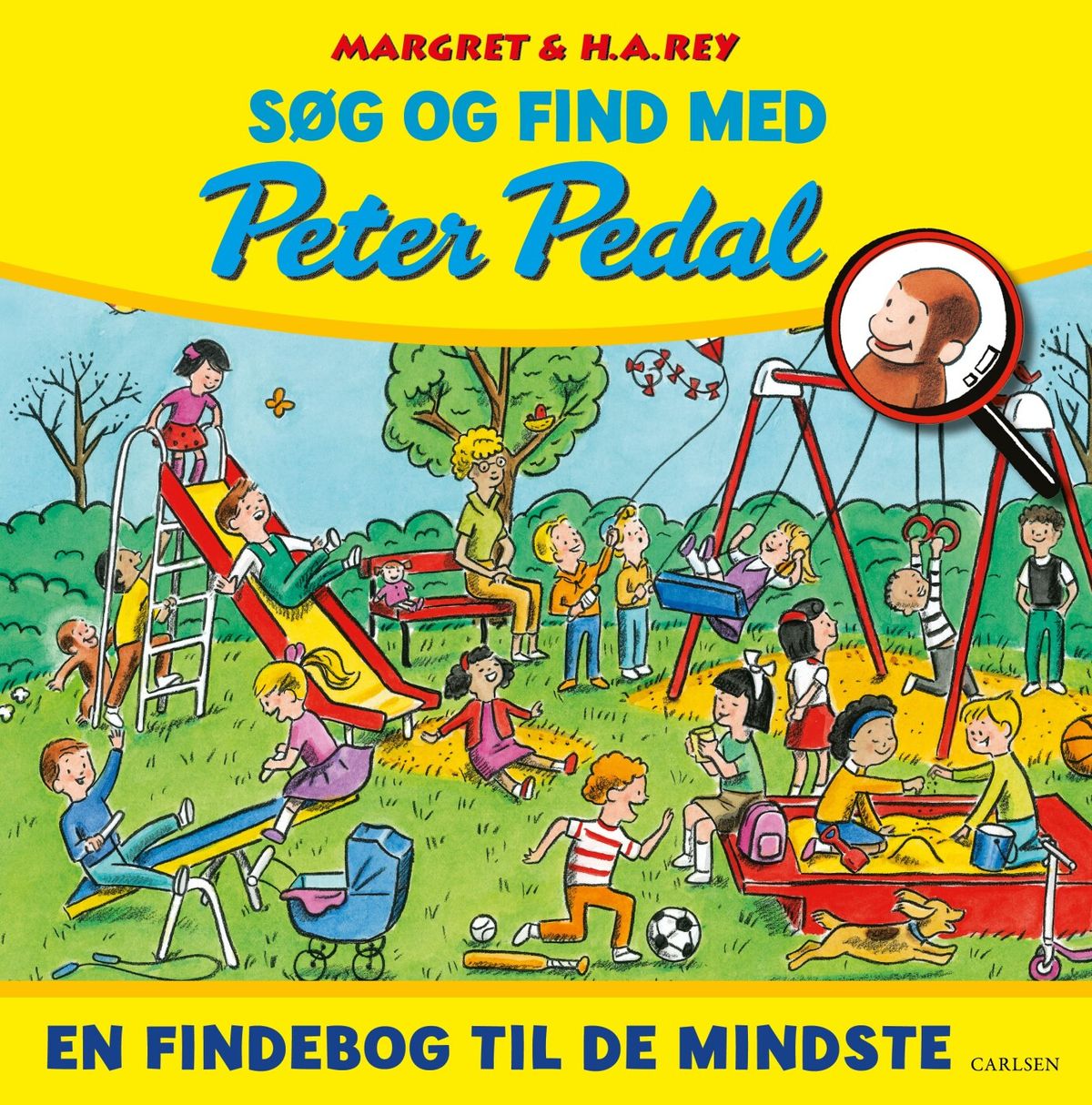 Søg Og Find Med Peter Pedal - En Findebog For De Små - H. A. Rey - Bog