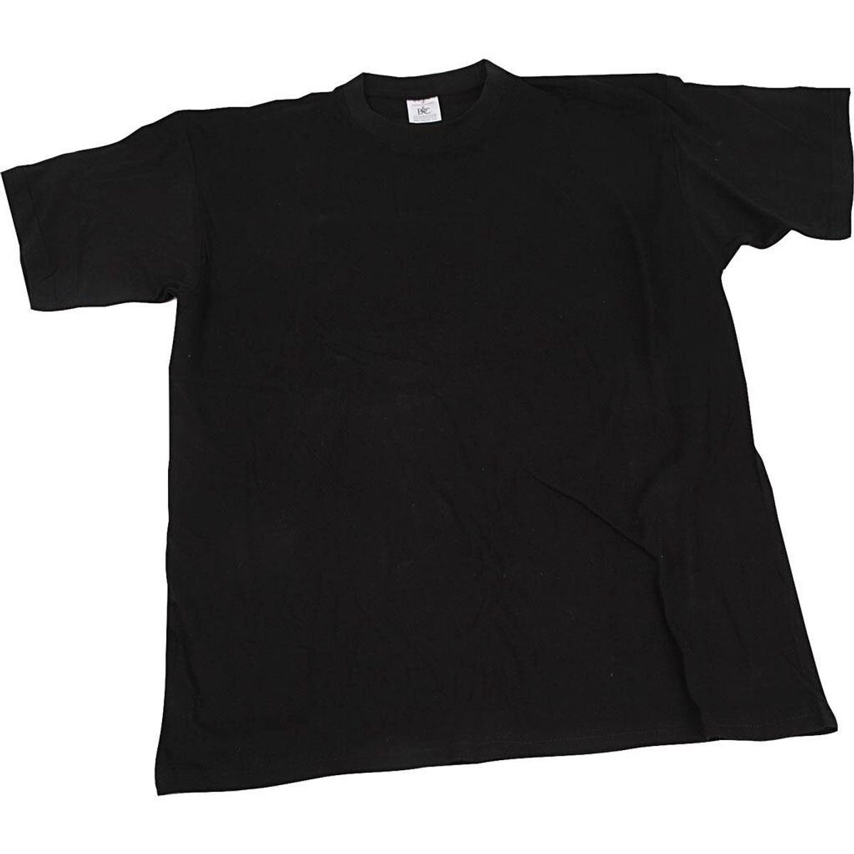 T-shirt, 12-14 år, sort, 1 stk.