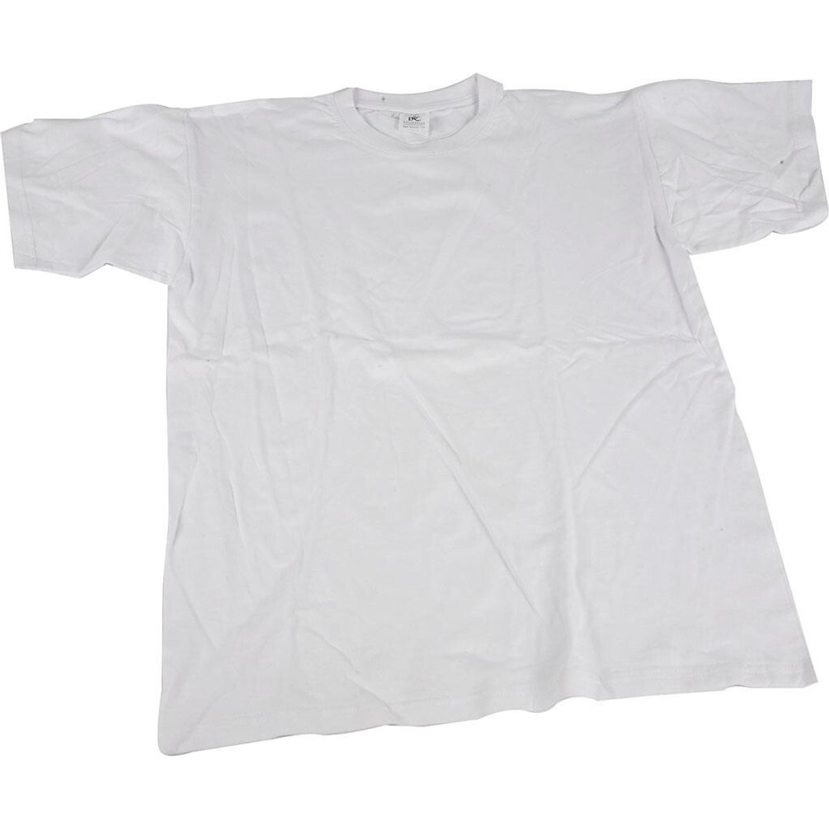 T-shirt, 7-8 år, hvid, 1 stk.