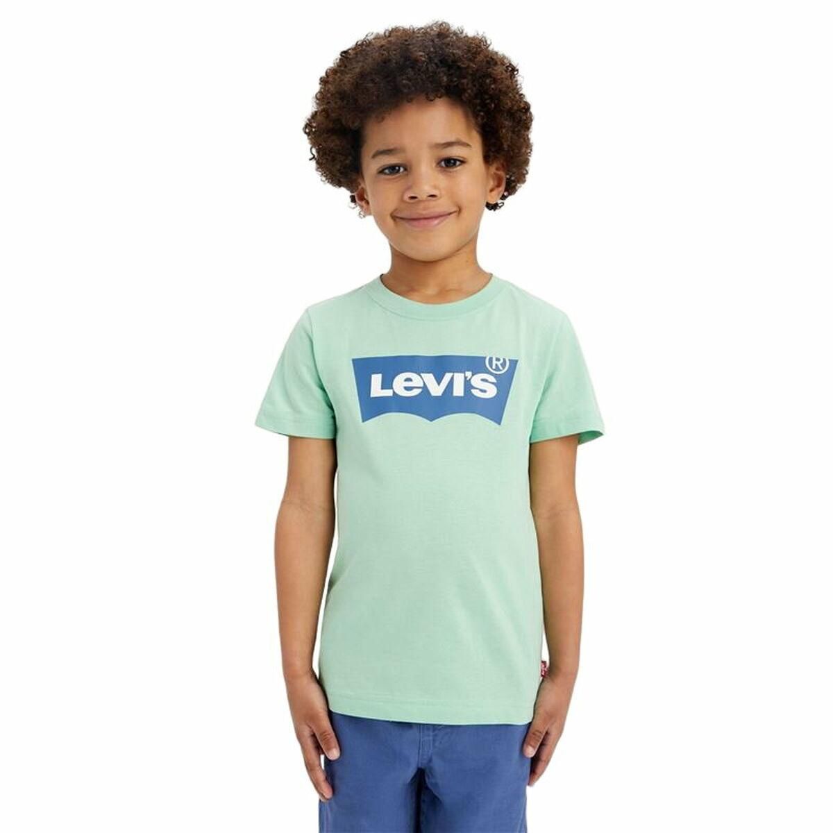 T-shirt Levi's Batwing Meadow Akvamarin 2 år