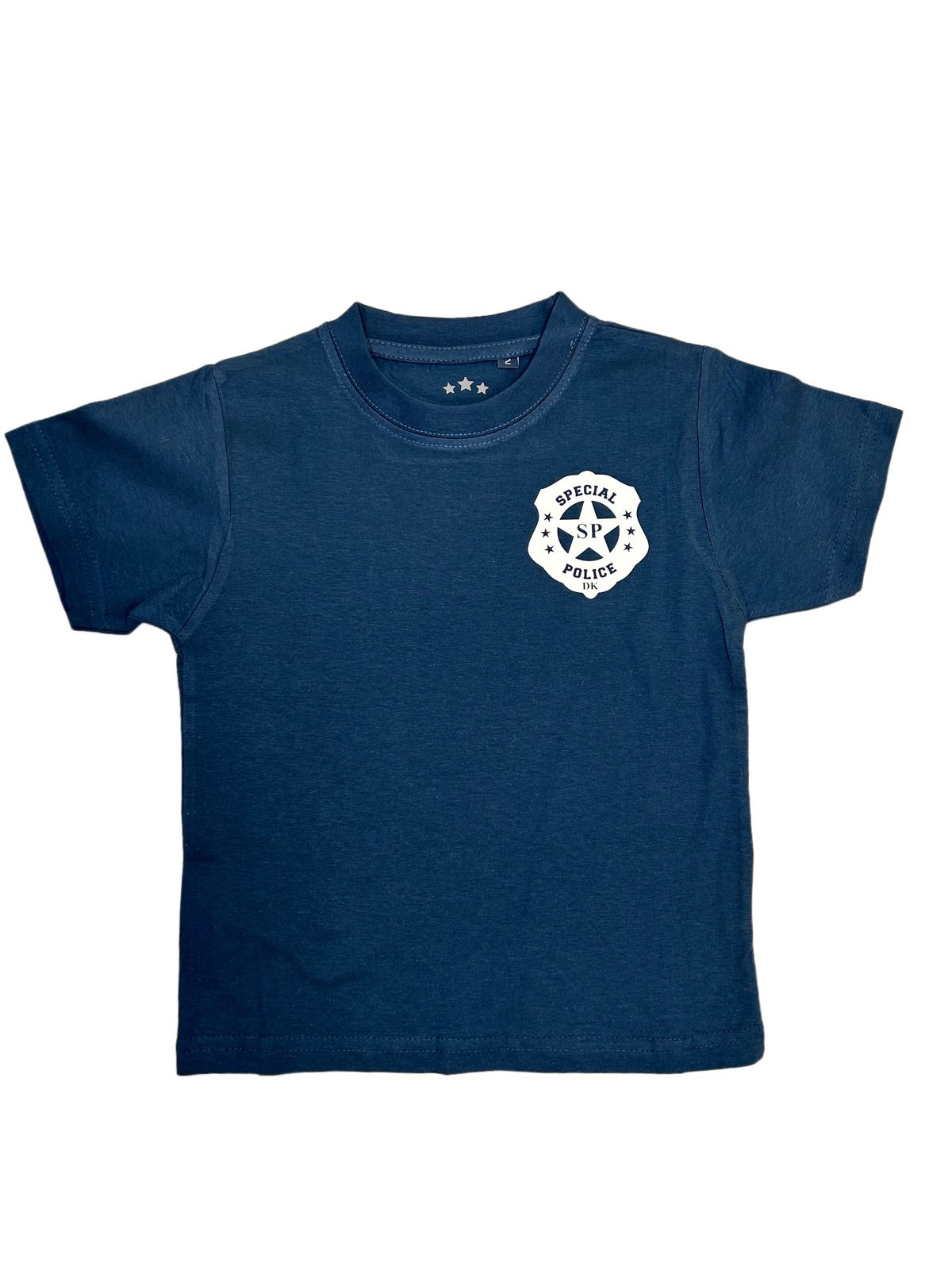 T-Shirt "POLICE" S/S Harbour Blue - T-Shirt - Legekammeraten.dk