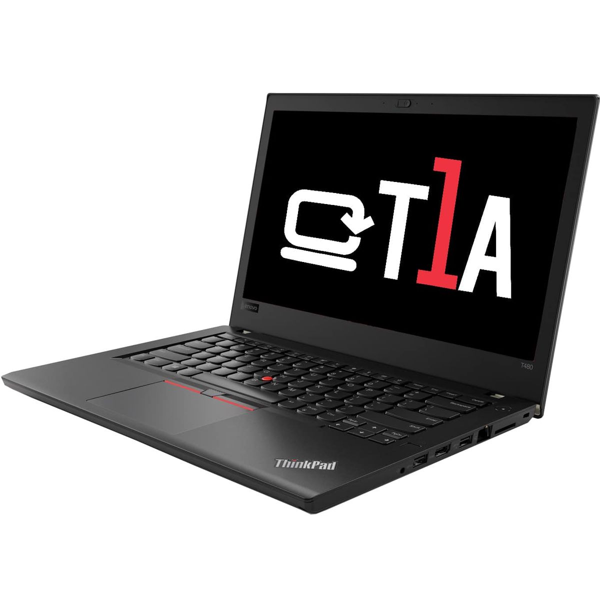 T1A T1A Lenovo ThinkPad T480 Refurbished Intel® Core&trade; i5 i5-8350U Laptop 35,6 cm (14") Fuld HD 8 GB DDR4-SDRAM 240 GB SSD Wi-Fi 5 (802.11ac) Windows 10 Pro Sort