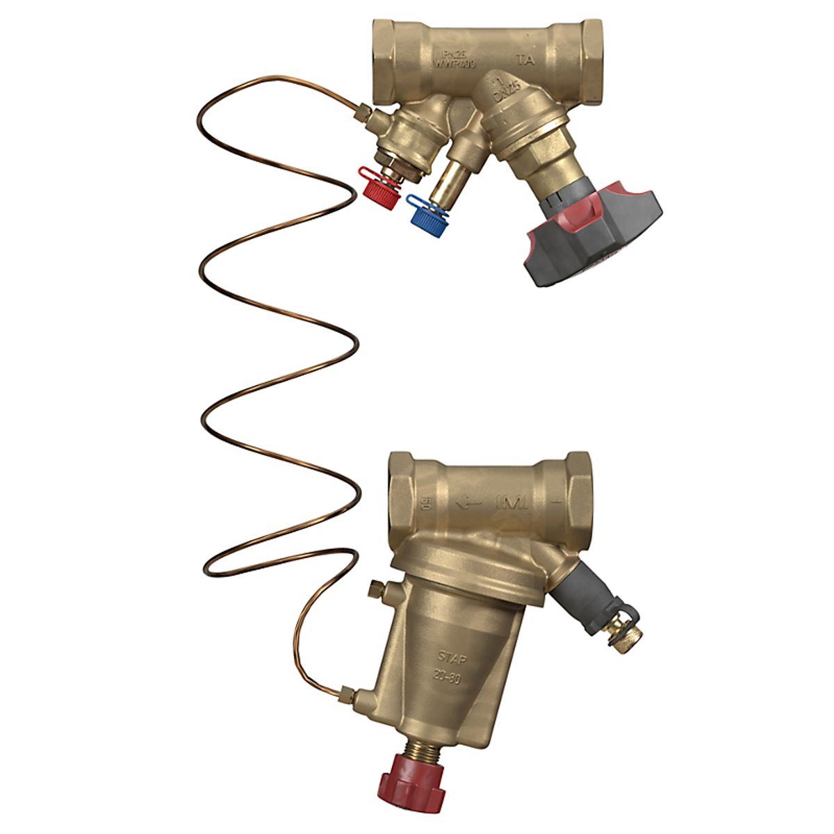 TA STAP/STAD differenstrykregulator DN15 5-25 kPa. Pakket sammen i et sæt