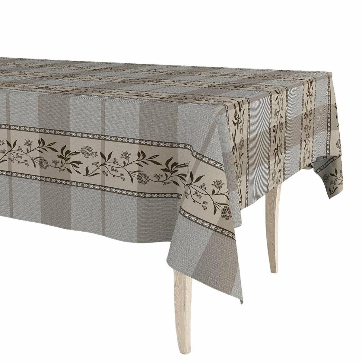 Tablecloth roll Exma Voksdug Brun Beige Klassisk 140 cm x 25 m