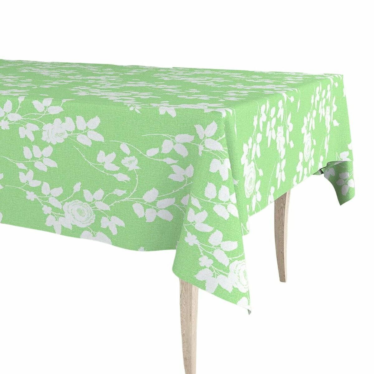 Tablecloth roll Exma Voksdug Lysegrøn Botaniske planter 140 cm x 25 m