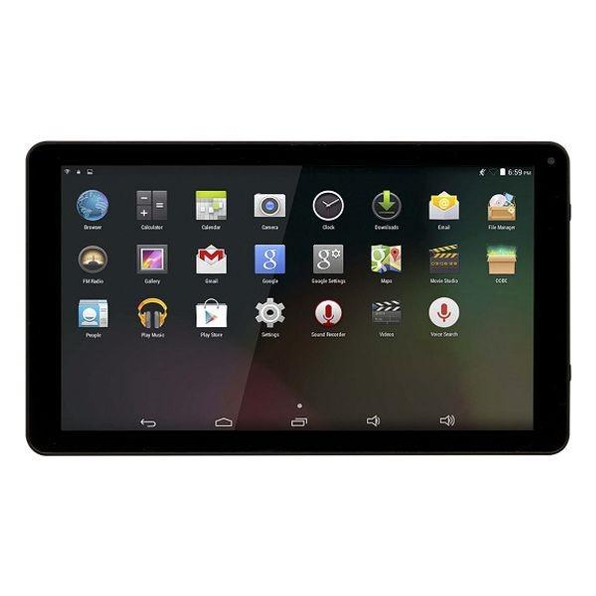 Tablet Denver Electronics TAQ-10465 10.1" Quad Core 2 GB RAM 64 GB Sort 2 GB RAM 10,1"