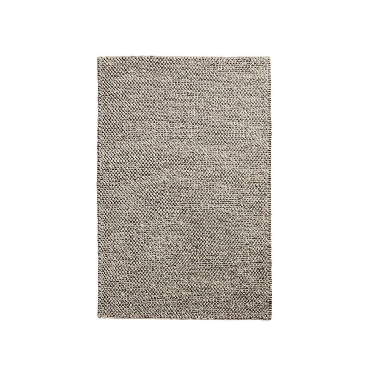 Tact Rug, dark grey fra Woud (L140 cm x B90 cm )