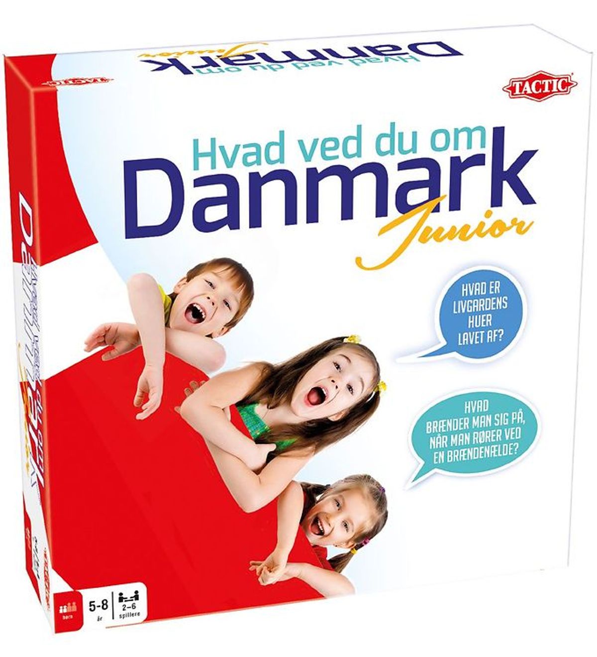 TACTIC Brætspil - Hvad Ved Du Om Danmark? - Junior