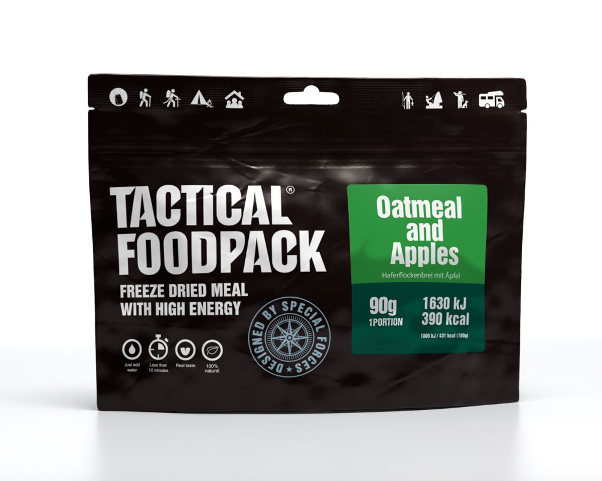 Tactical Foodpack Havregrød med Æbler - 90g