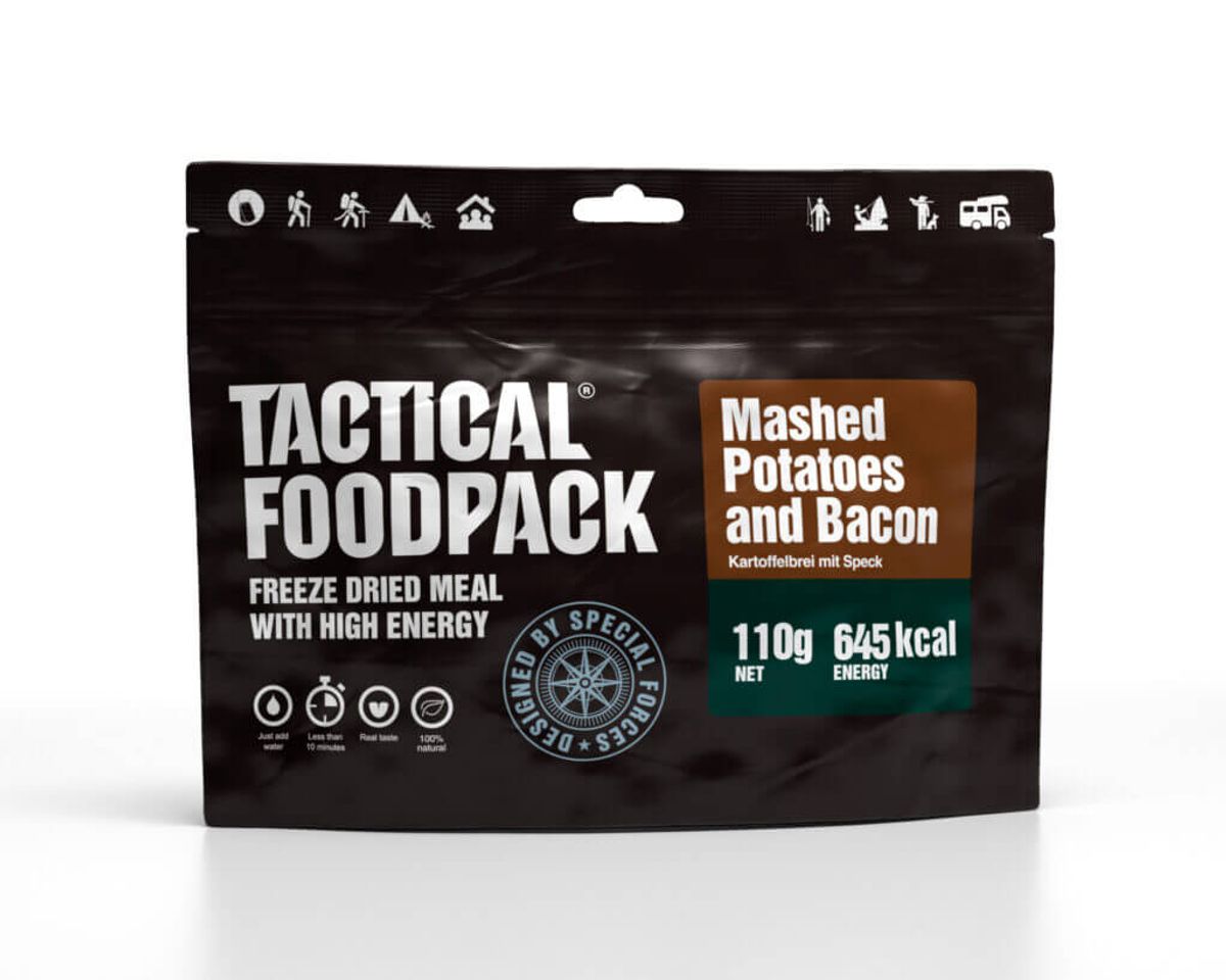 Tactical Foodpack, Kartoffelmos med Bacon