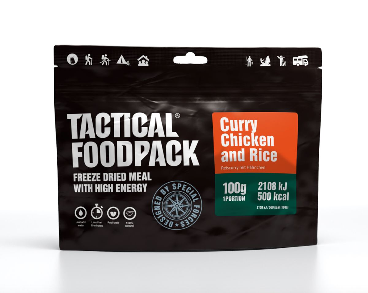 Tactical Foodpack Kylling i Karry - 100g