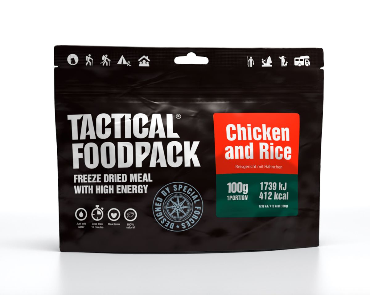 Tactical Foodpack Kylling og Ris 100g