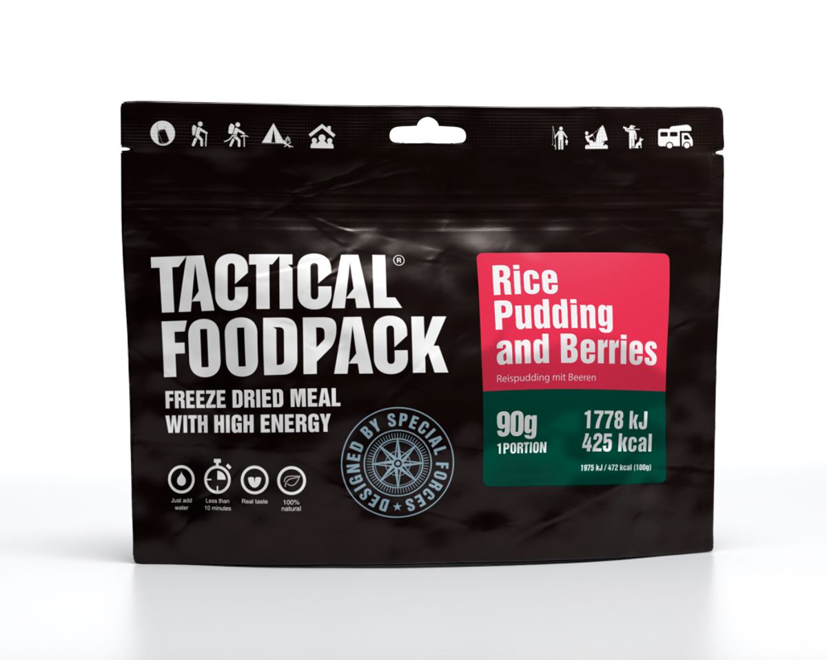 Tactical Foodpack Risbudding med Bær - 90g