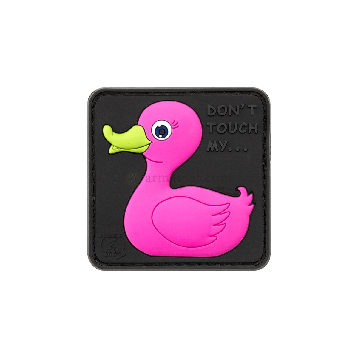 Tactical Rubber Pink Duck Rubber Patch - JTG