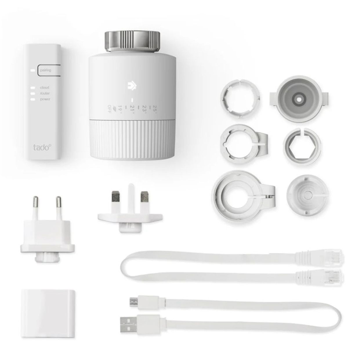 Tado Starter Kit - Smart Radiator Thermostat V3+ Basic Startpakke