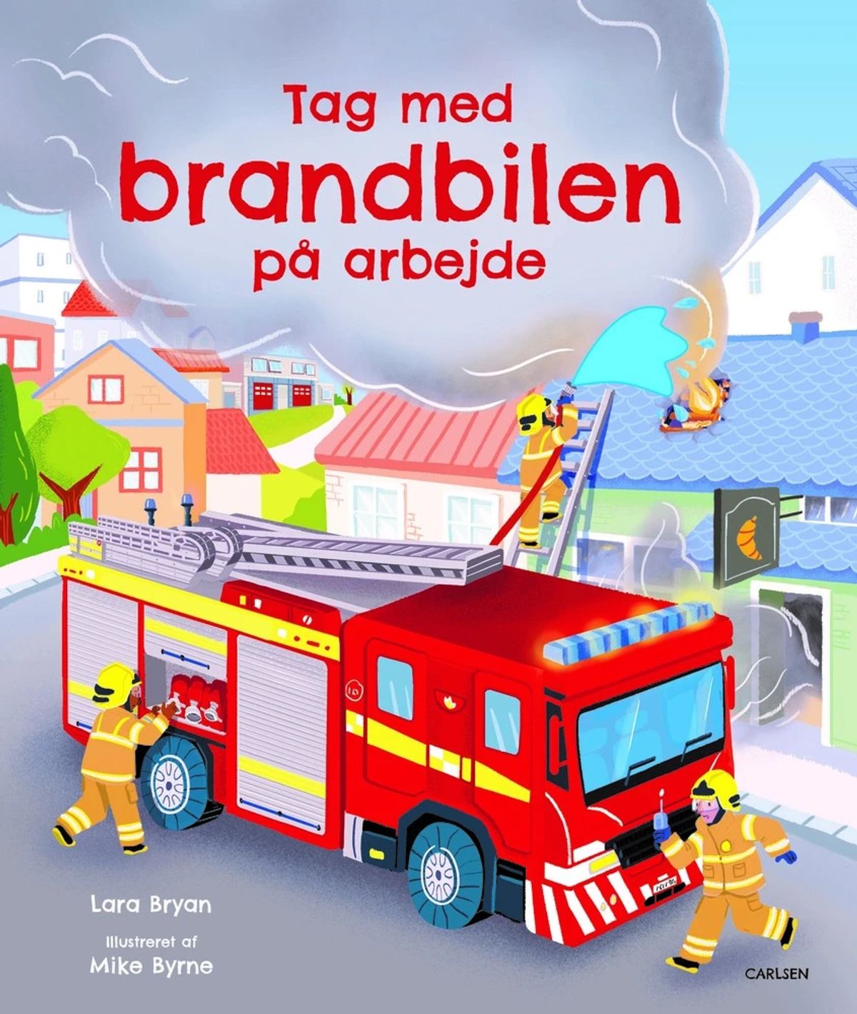 Tag med brandbilen på arbejde