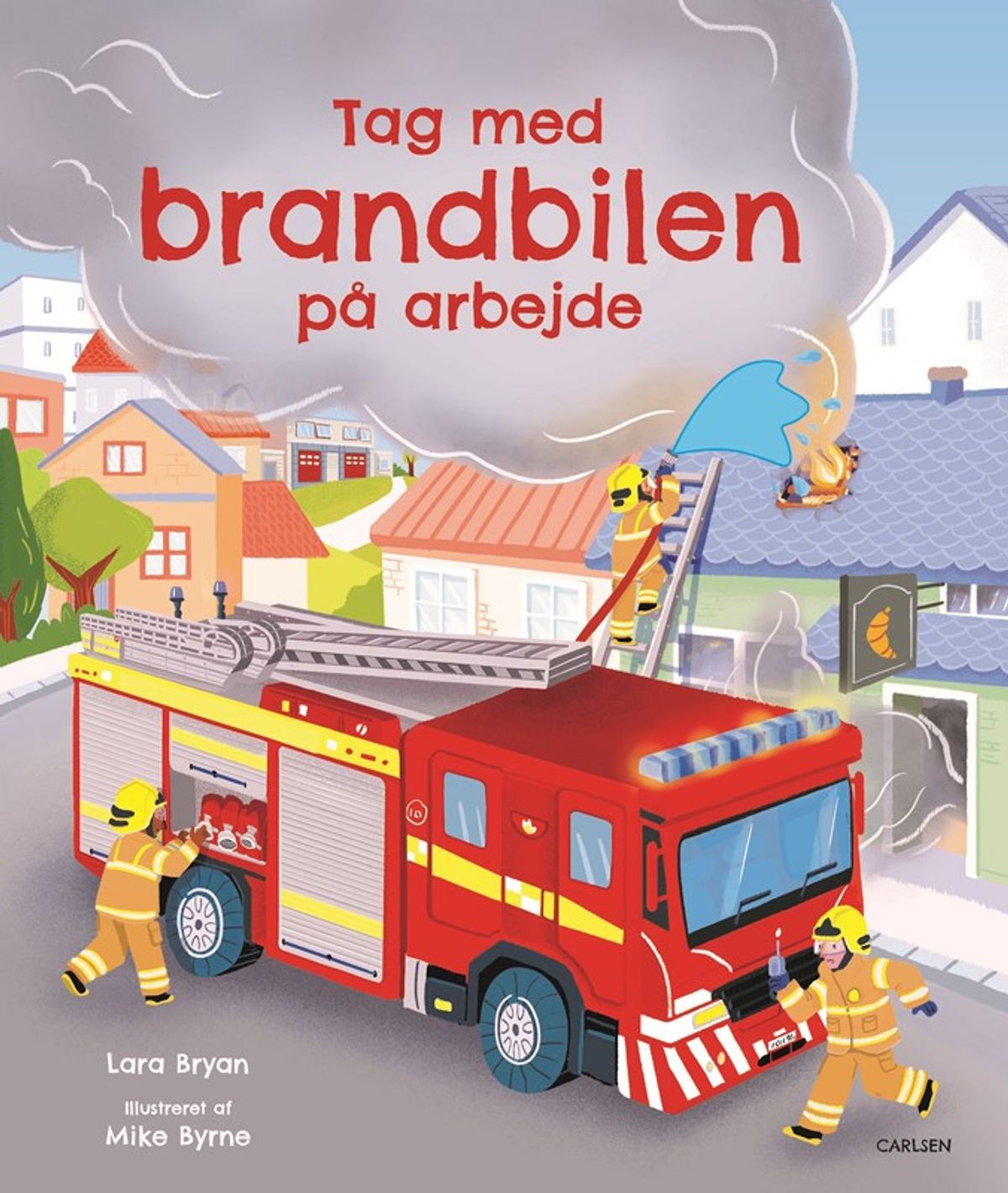 Tag med brandbilen på arbejde