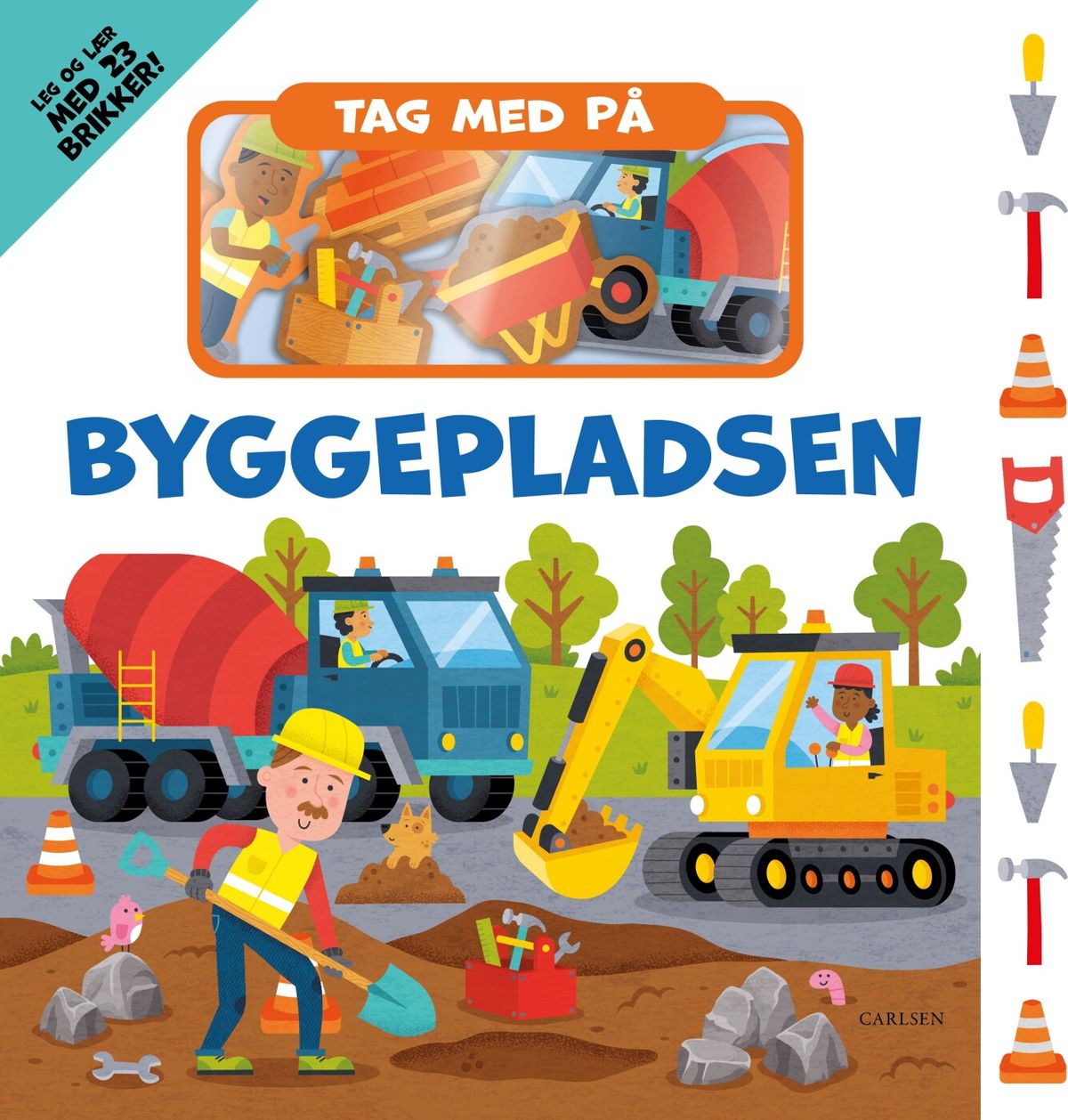 Tag Med På Byggepladsen - Carlsen - Bog