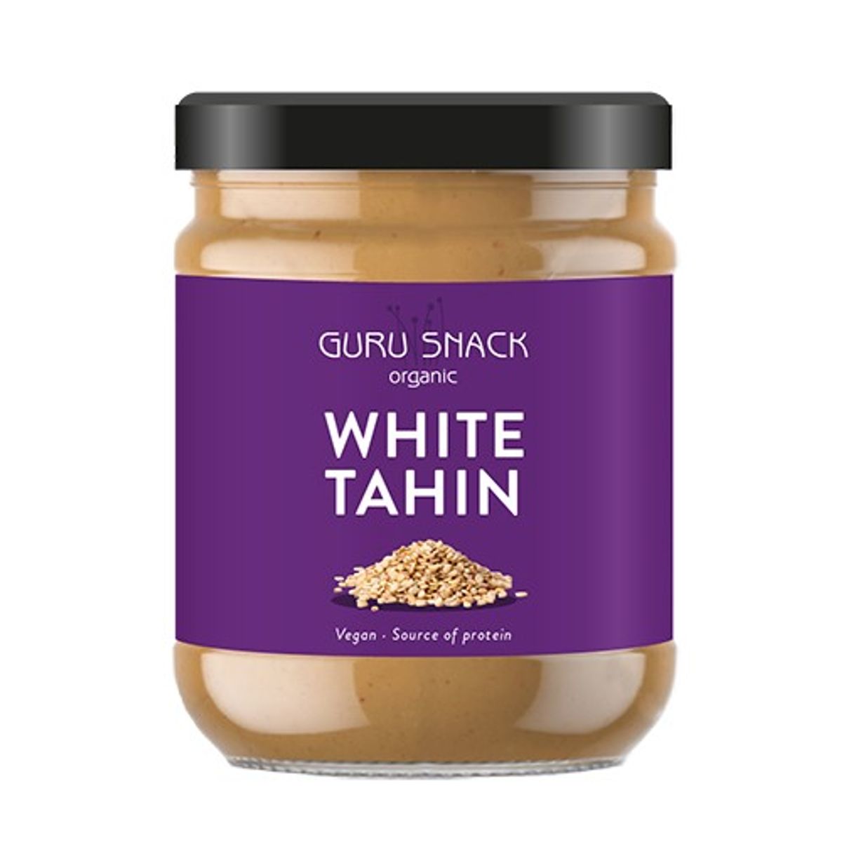 Tahin hvid økologisk - 250 gram - Guru Snack