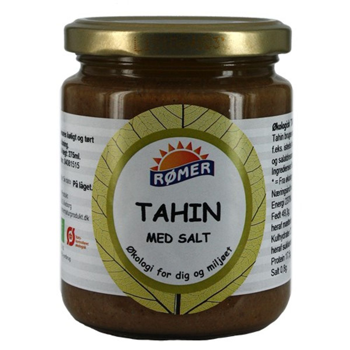 Tahin med salt Økologisk- 275 ml - Rømer