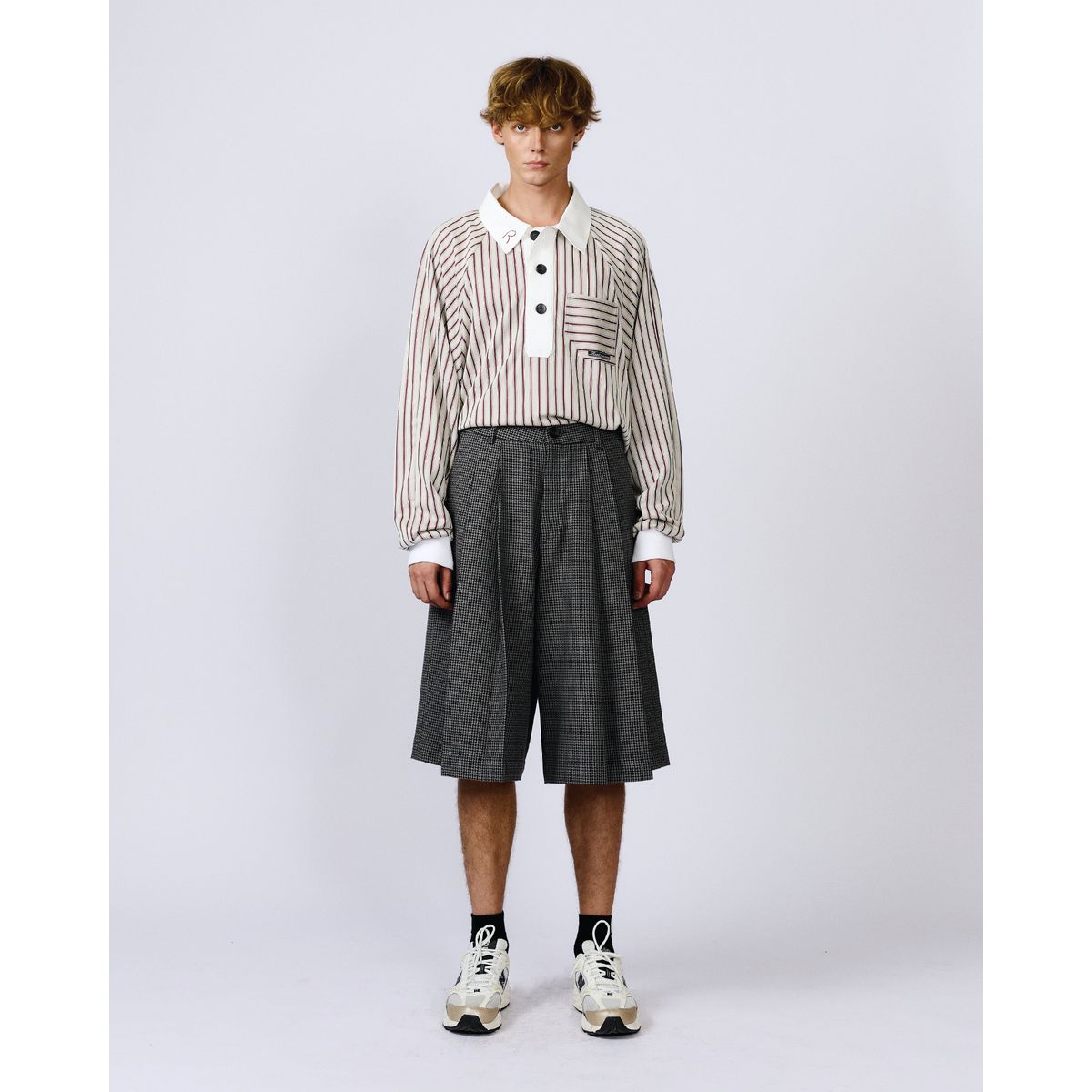 TAILORED WIDE SHORTS - Medium