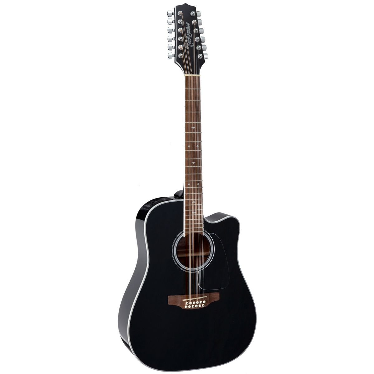 Takamine GD38CE 12 Strenget D Sort