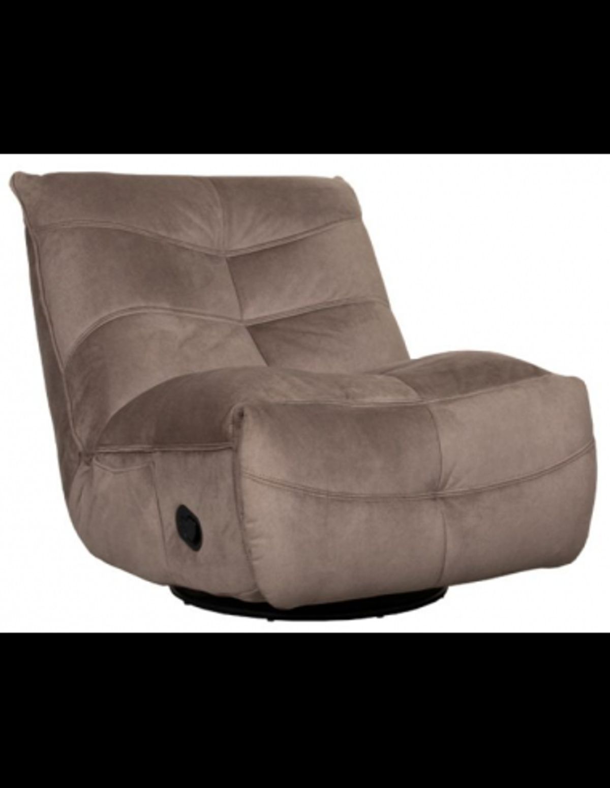 Take It Easy lænestol i polyester H93,5 cm - Taupe