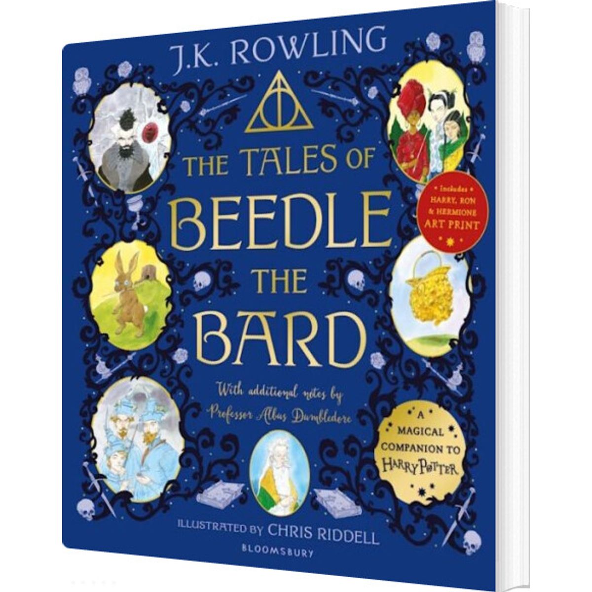 Tales Of Beedle The Bard: Illustrated Edition - J. K. Rowling - English Book