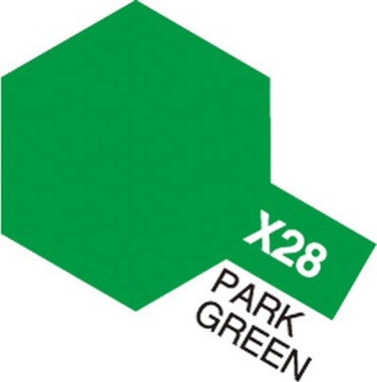 Tamiya - Acrylic Mini - X-28 Park Green Gloss 10 Ml - 81528