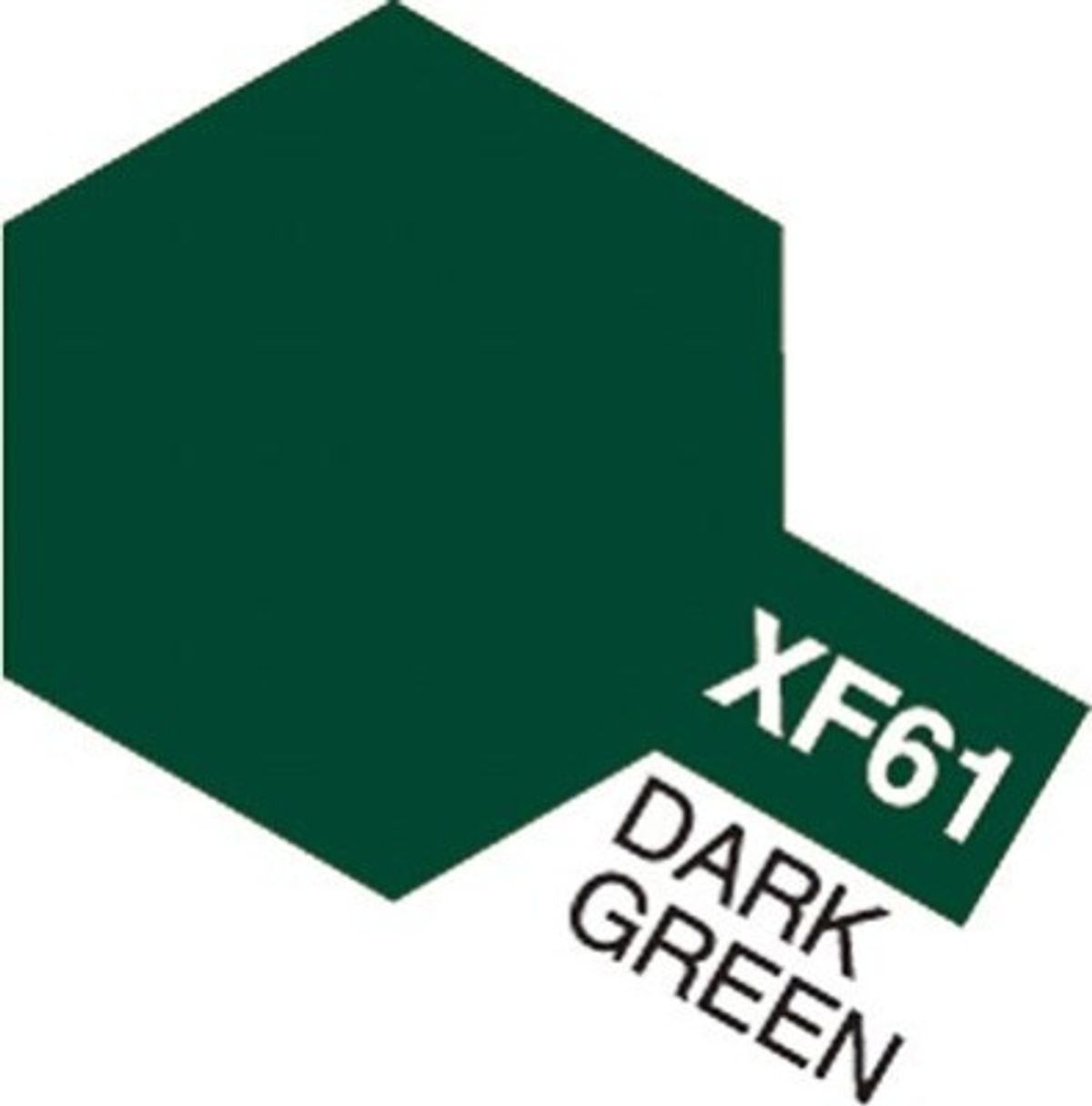 Tamiya - Acrylic Mini - Xf-61 Dark Green Flat 10 Ml - 81761