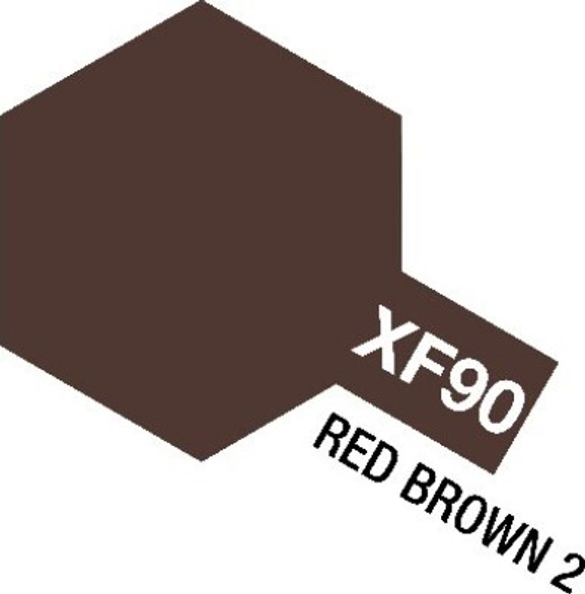 Tamiya - Acrylic Mini - Xf-90 Red Brown 2 Flat 10 Ml - 81790