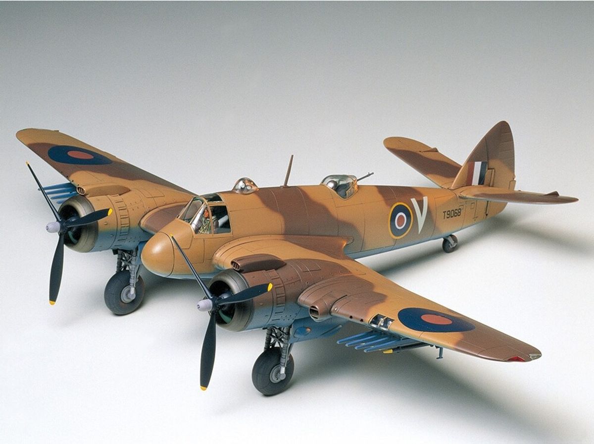 Tamiya - Bristol Beaufighter Mkvi Modelfly Byggesæt - 1:48 - 61053