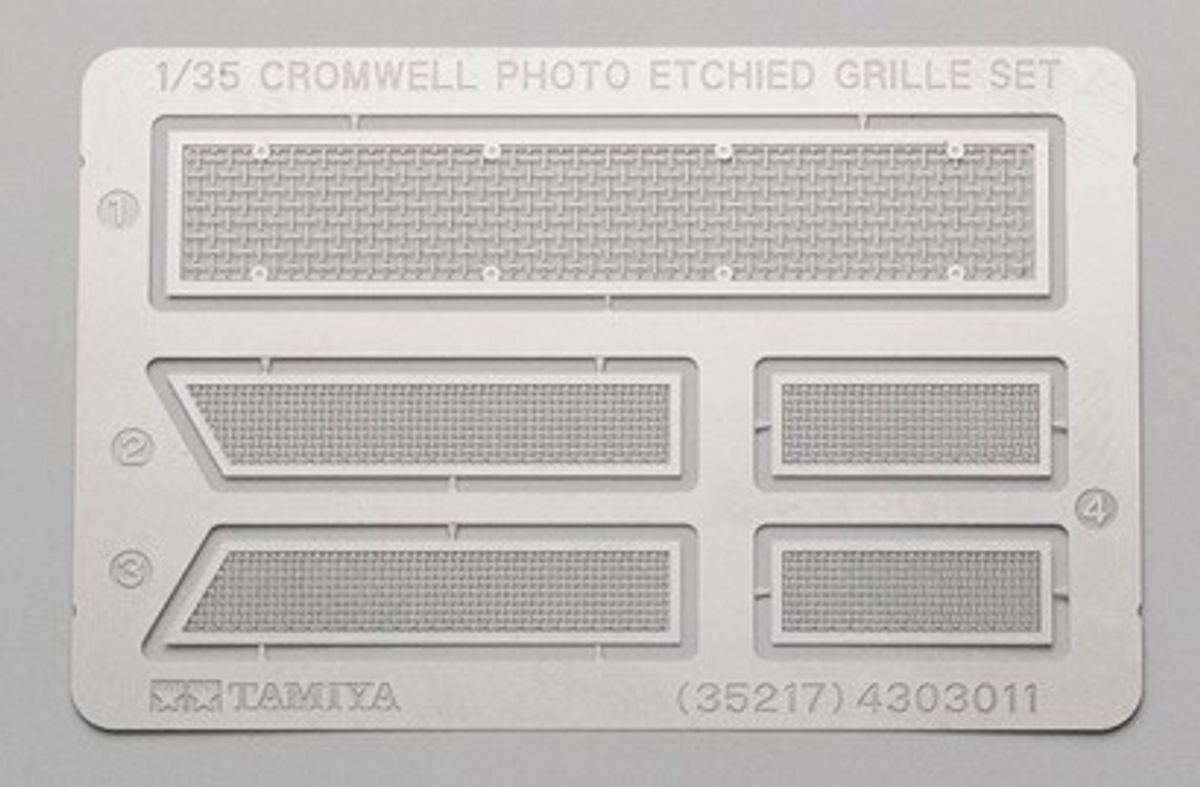 Tamiya - Cromwell Mk.? Etched Grille - 1/35 - 35222