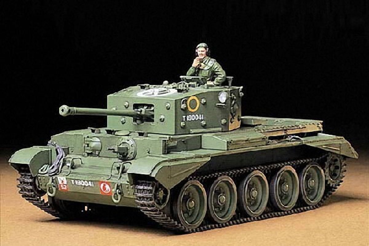 Tamiya - Cromwell Mk.iv Cruiser Tank Byggesæt - 1/35 - 35221