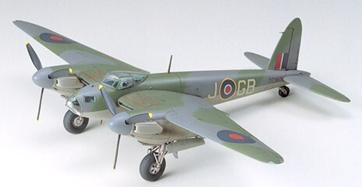 Tamiya - De Havilland Mosquito B Mk.iv Fly Byggesæt - 1:72 - 60753