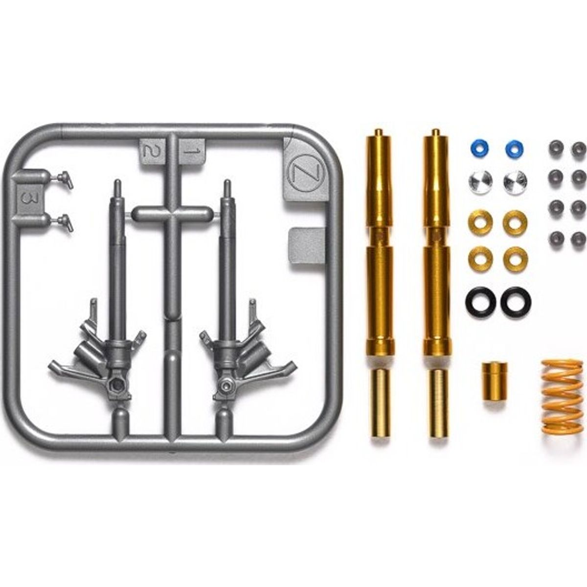 Tamiya - Detail-up Parts - Cbr1000rr-r Front Fork Set - 1:12 - 12690