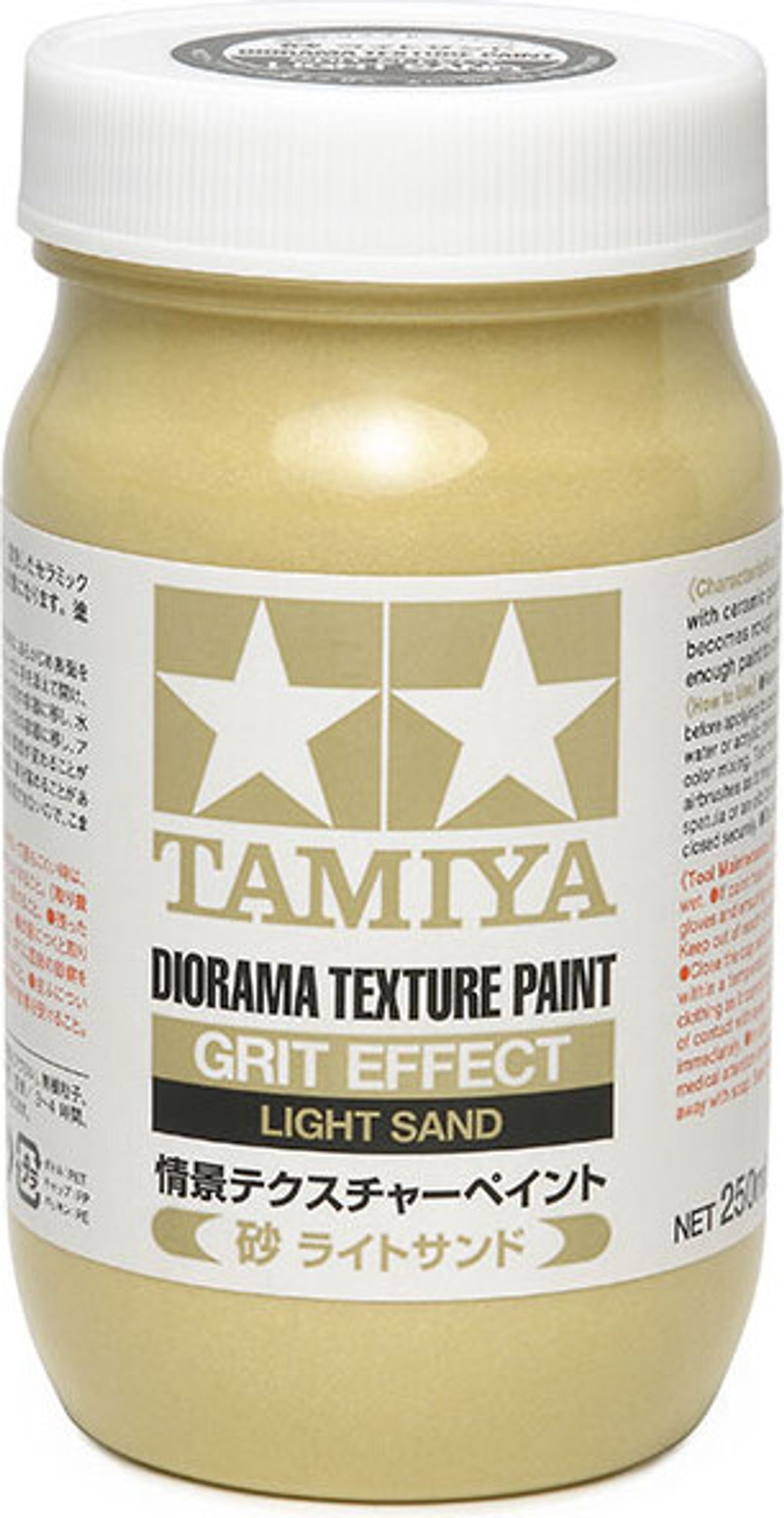 Tamiya - Diorama Texture Paint Grit - Light Sand 250 Ml - 87122