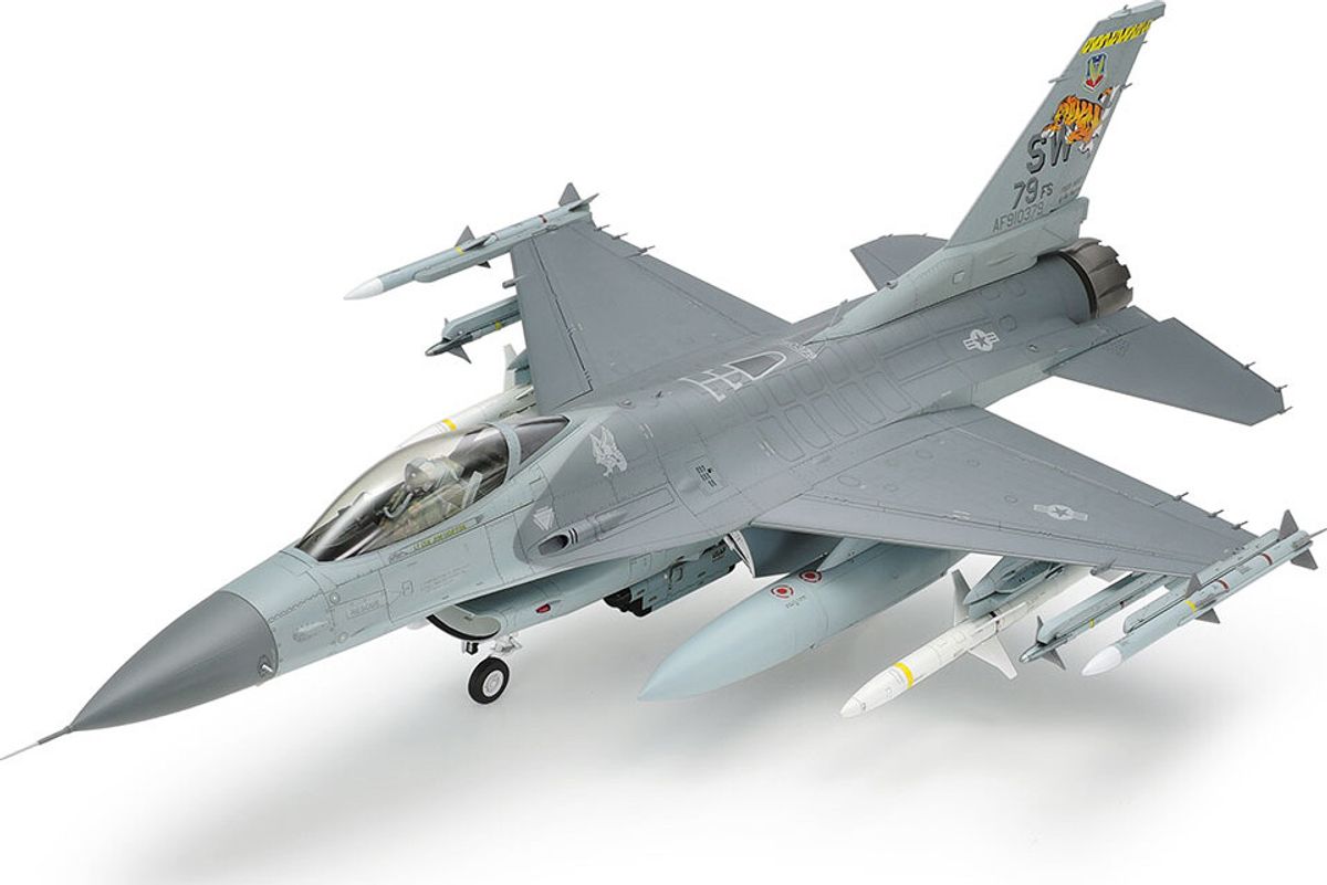 Tamiya - F-16c Fighting Falcon Modelfly Byggesæt - 1:32 - 60315