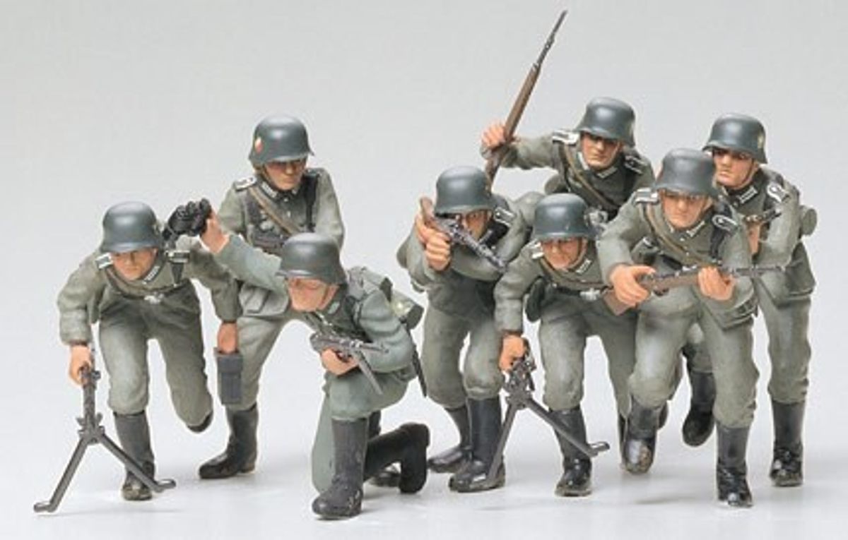 Tamiya - German Assault Troops - Model Figurer - 1:35 - 35030