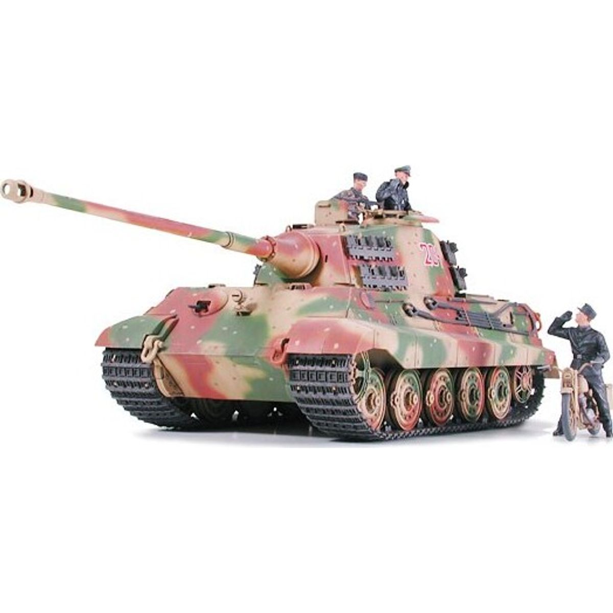 Tamiya - King Tiger Ardennes Model Tank Byggesæt - 1:35 - 35252