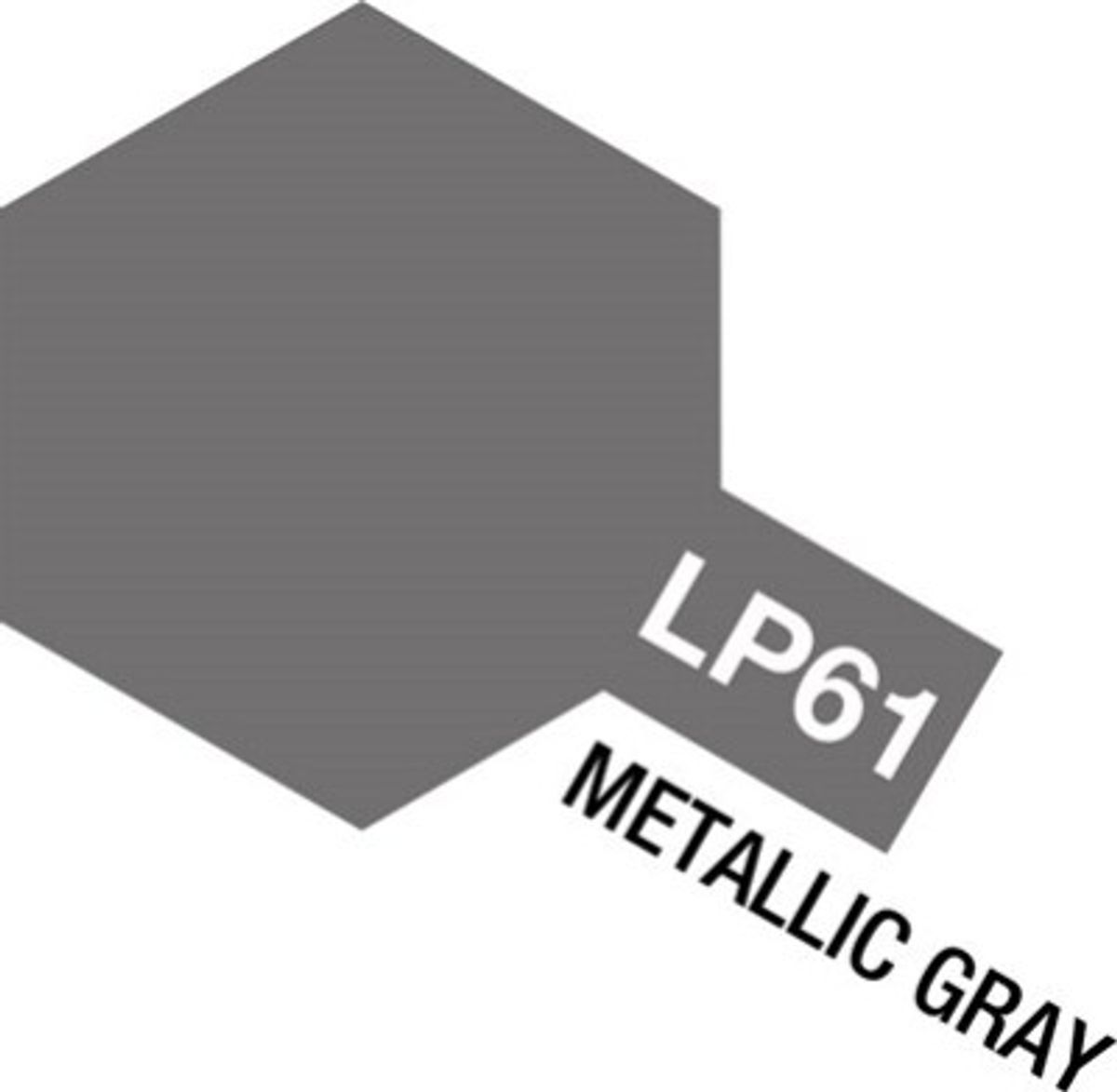 Tamiya - Lacquer Paint - Lp-61 Metallic Gray Flat - 82161