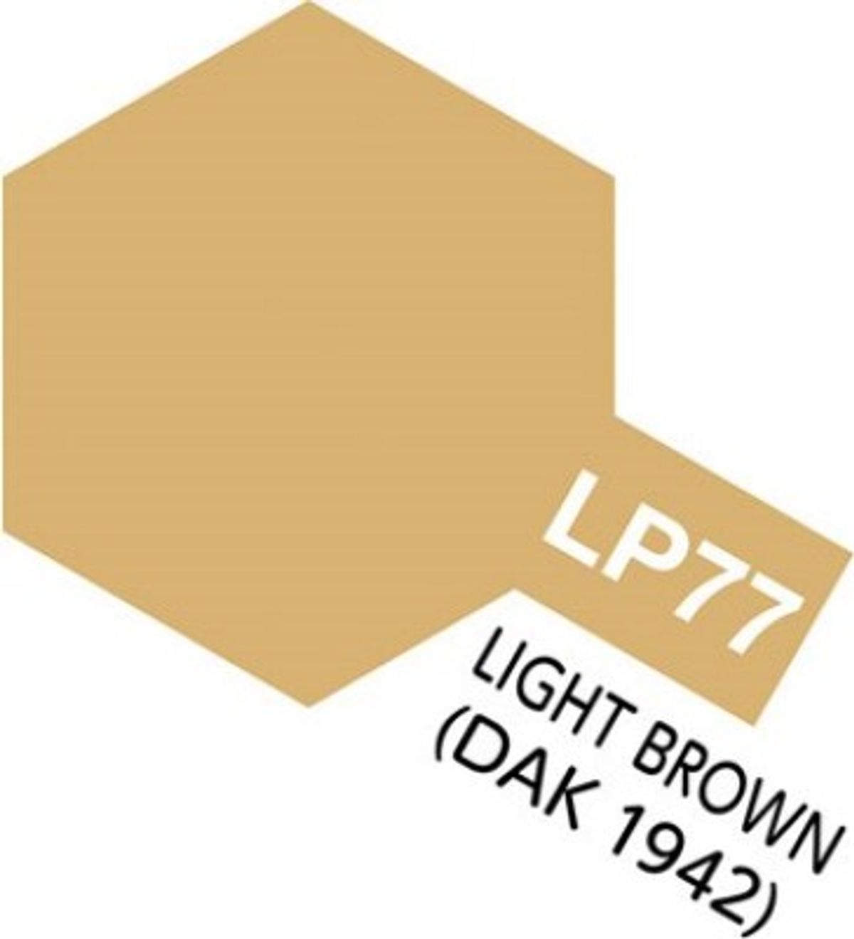 Tamiya - Lacquer Paint - Lp-77 Light Brown Dak 1942 - 82177