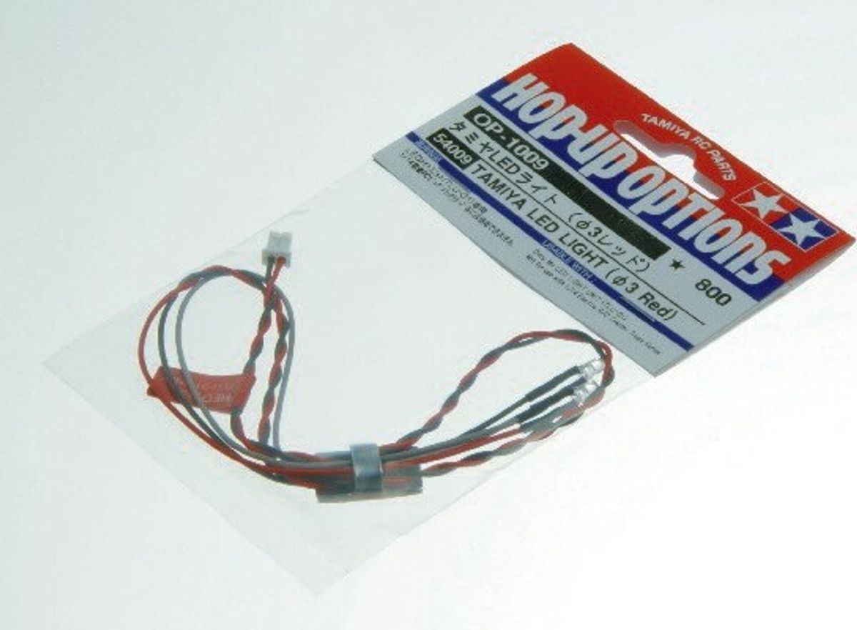 Tamiya Led Light ø 3mm Red - 54009